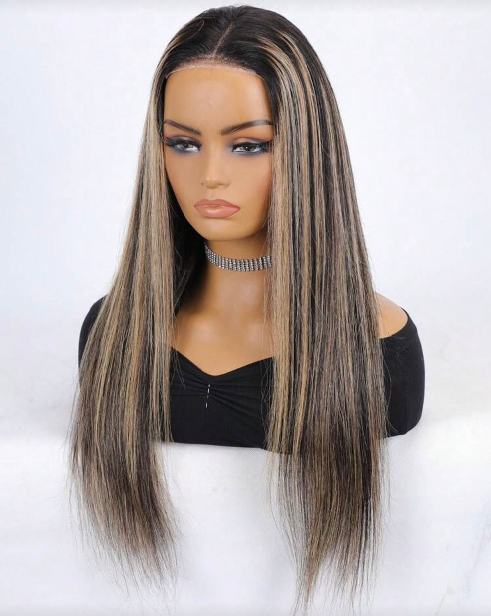 Miss Balayage Human Blend Wig