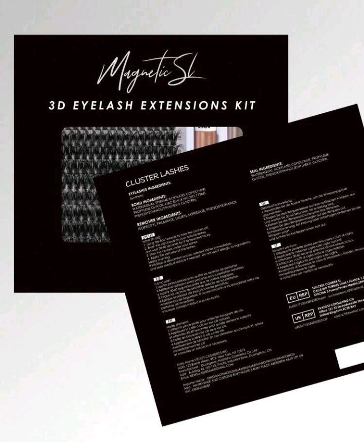 Fluffy DIY lash cluster kit