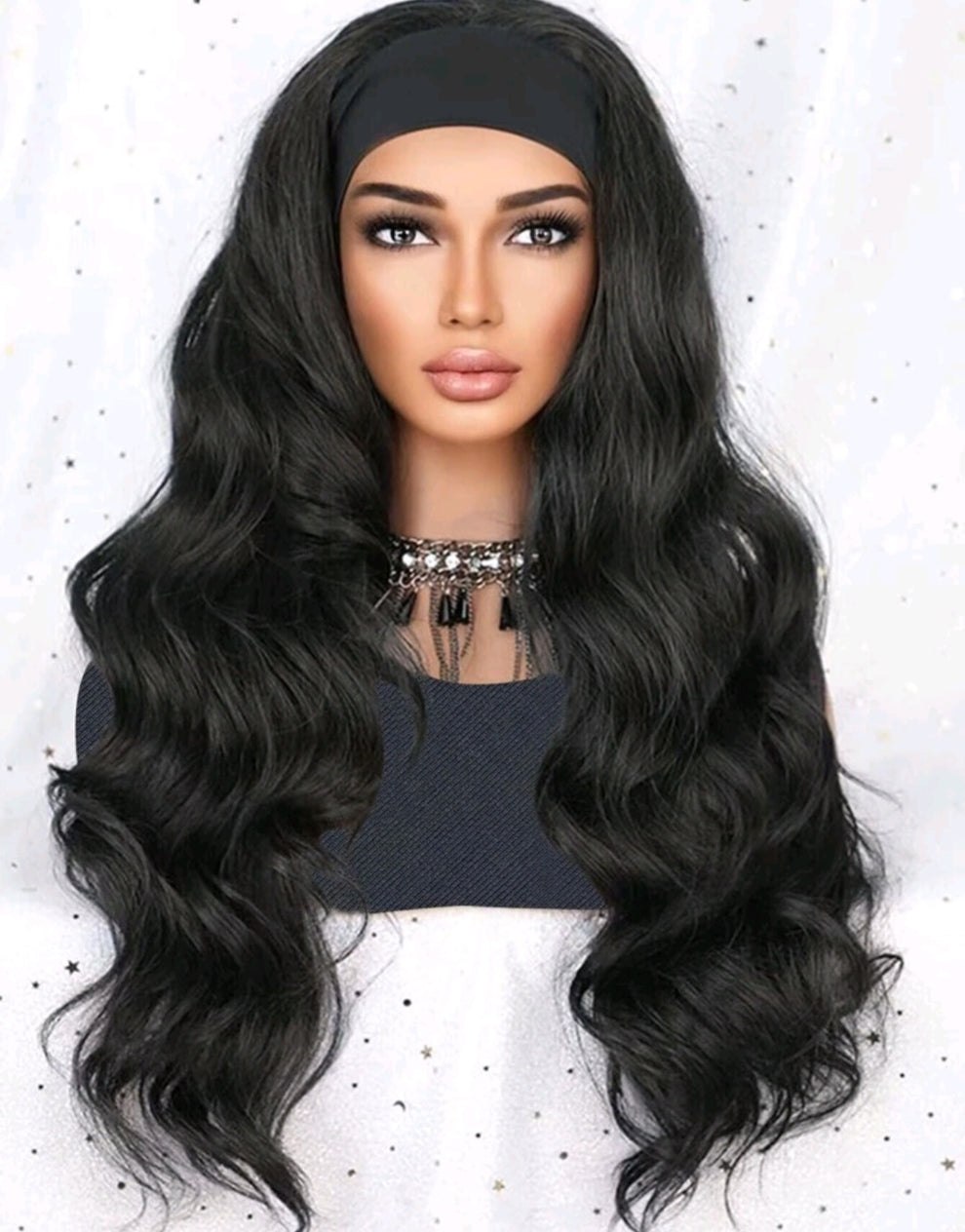 Wavy Headband wig